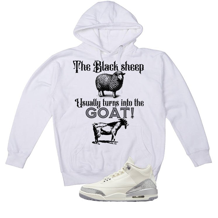 Air Jordan 3 WMNS Sail White T-Shirt (the black sheep usually turns into the GOAT!)| illcurrency
