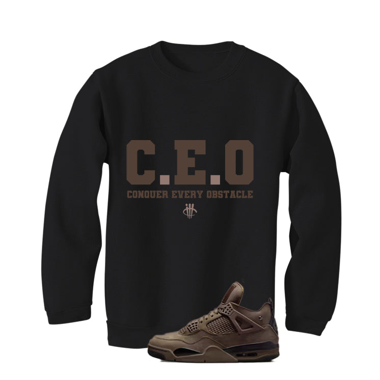A Ma Maniere x Air Jordan 4 Dark Mocha Matching T-Shirt, Sweatshirts & Hoodies Black T-Shirt (Ceo)| illcurrency