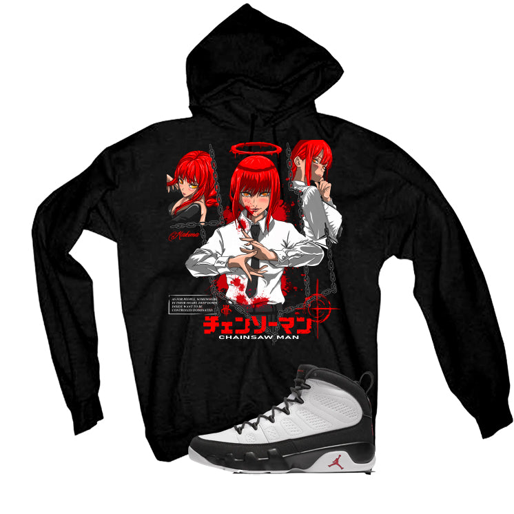 Air Jordan 9 OG Space Jam Matching T-Shirt Black T-Shirt (Makima)| illcurrency