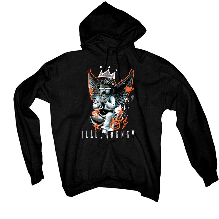 Air Jordan 3 Retro “Fear” | illcurrency Black T-Shirt (Graffiti Angel)