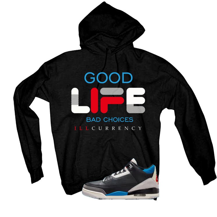 Air Jordan 3 OG Rare Air Black T-Shirt (Bad Choices)| illcurrency