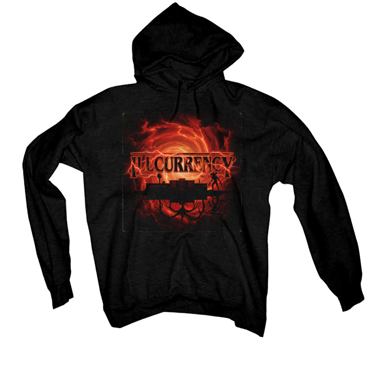 Stranger Things x Nike Air Foamposite One Matching T-Shirt, Sweatshirts & Hoodies Black T-Shirt (Hawkins)| illcurrency