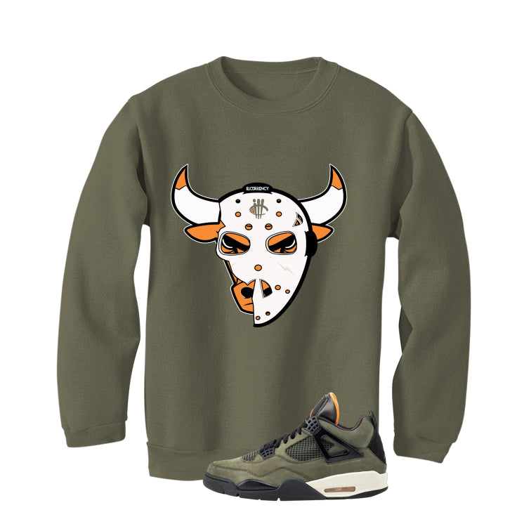 Undefeated x Air Jordan 4 Military Green T-Shirt (Jason Mask)| illcurrency