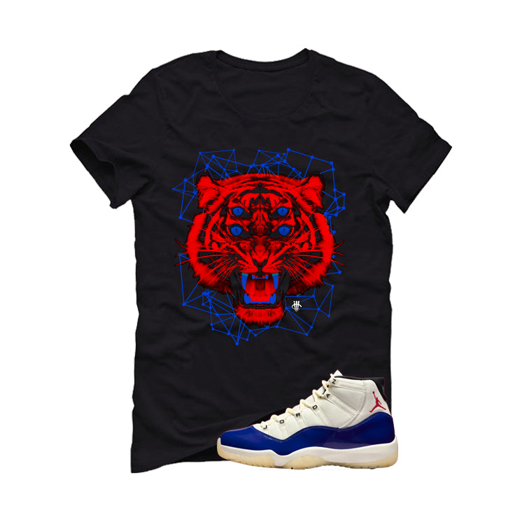 Air Jordan 11 Rare Air Matching T-Shirt, Sweatshirts & Hoodies Black T-Shirt (Four Eyes)| illcurrency