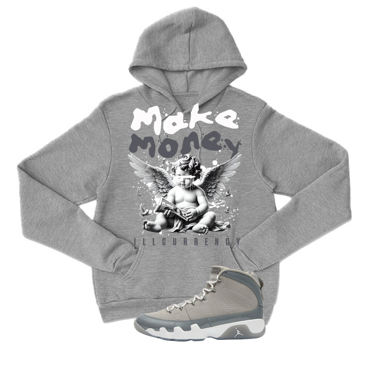 Air Jordan 9 Cool Grey Grey T-Shirt (Make Money)| illcurrency
