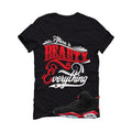 Air Jordan 6 Reverse Infrared Matching T-Shirt, Sweatshirts & Hoodies Black T-Shirt (Beauty in everything)| illcurrency