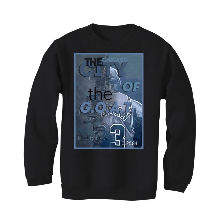 Air Jordan 7 Chambray - Black T-Shirt (CITY OF THE GOAT)