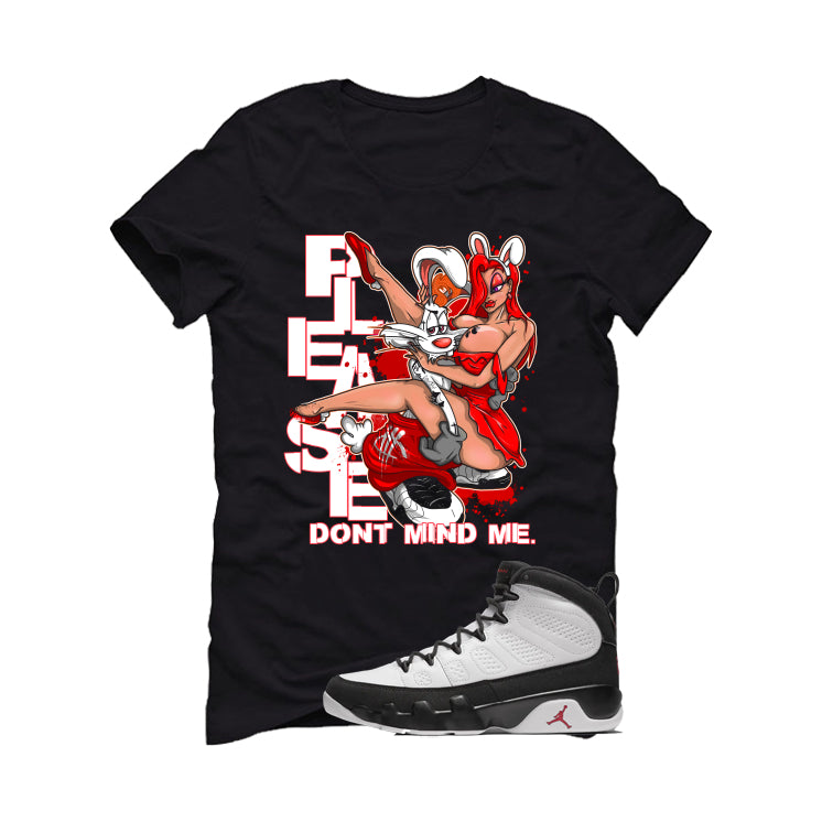 Air Jordan 9 OG Space Jam Matching T-Shirt Black T-Shirt (Street Roger)| illcurrency