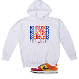 Matching hoodie, same design