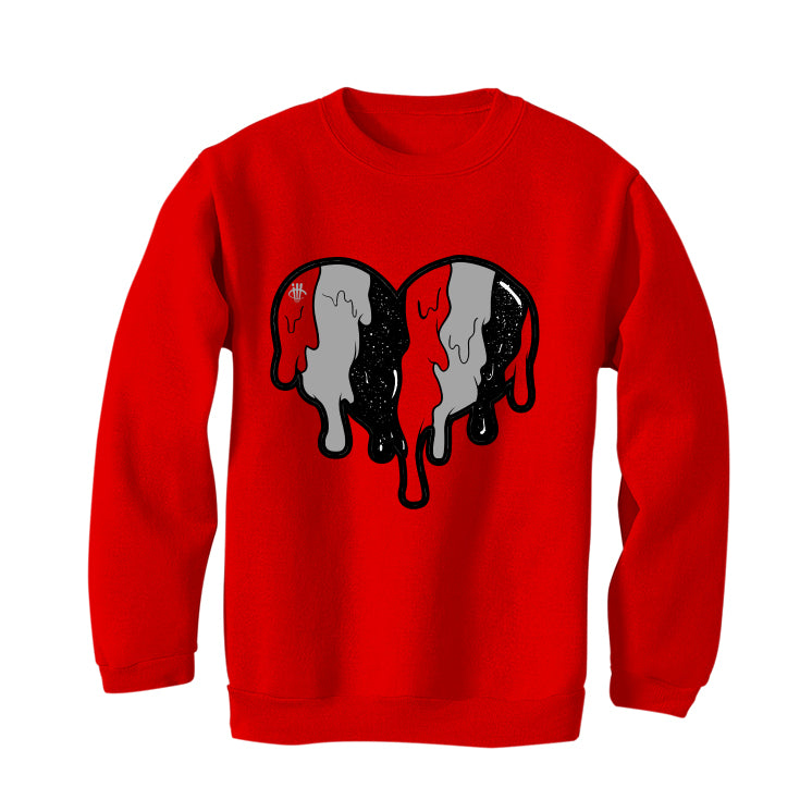 Air Jordan 4 Toro Bravo Matching T-Shirt, Sweatshirts, & Hoodies Red T-Shirt (Heart)| illcurrency