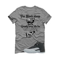 Air Jordan 12 Black/Wolf Grey Grey T-Shirt (the black sheep usually turns into the GOAT!)| illcurrency