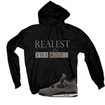 Air Jordan 4 Cave Stone Black T-Shirt (Realest In The Room)| illcurrency