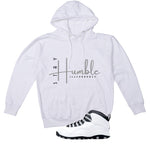 Air Jordan 10 OG Steel White T-Shirt (Stay Humble)| illcurrency