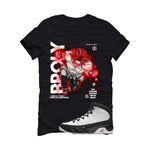 Air Jordan 9 OG Space Jam Matching T-Shirt Black T-Shirt (Broly)| illcurrency