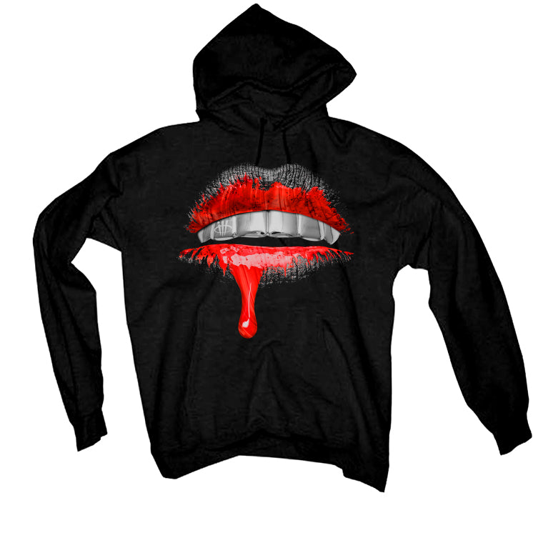 Air Jordan 4 Toro Bravo Matching T-Shirt, Sweatshirts, & Hoodies Black T-Shirt (Lips)| illcurrency