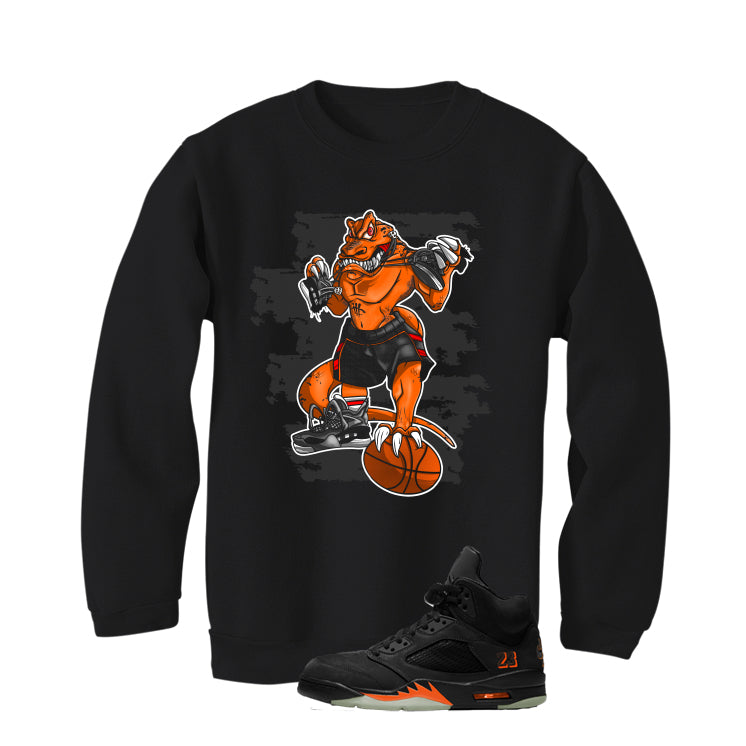 Air Jordan 5 Halloween Matching T-Shirt Insane Raptor