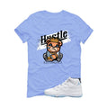 Air Jordan 11 Legend Blue Carolina Blue T-Shirt (Coogi Bear)| illcurrency