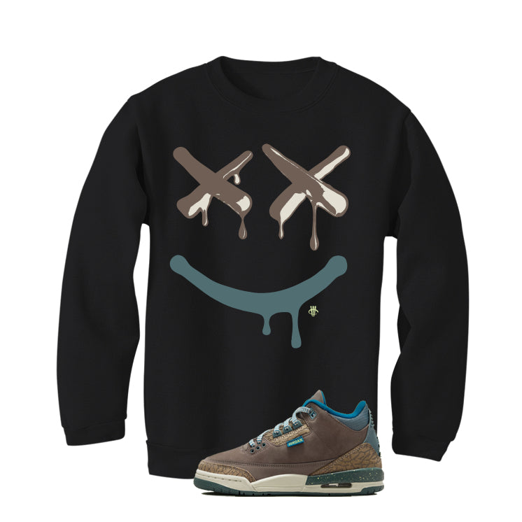 Air Jordan 3 GS We Outside Matching T-Shirt, Sweatshirts & Hoodies Black T-Shirt (Happy Drip)| illcurrency