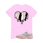 Air Jordan 11 Low WMNS Legend Pink Pink T-Shirt (Heart)| illcurrency