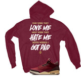 Matching hoodie, same design