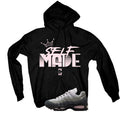 Nike Air Max 95 Pink Foam Matching T-Shirt, Sweatshirts, & Hoodies Black T-Shirt (Self Made)