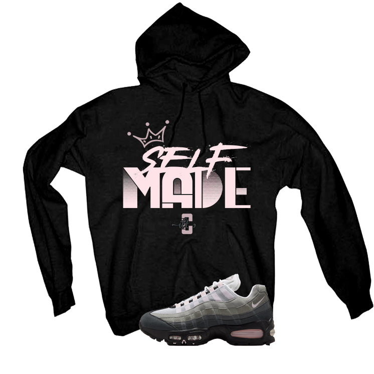 Nike Air Max 95 Pink Foam Matching T-Shirt, Sweatshirts, & Hoodies Black T-Shirt (Self Made)| illcurrency