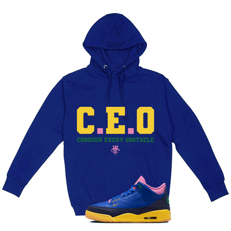 Air Jordan 3 Brazil Matching t-shirt, sweatshirts & hoodies Royal Blue T-Shirt (Ceo)| illcurrency