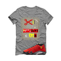 Air Jordan 14 Ferrari Grey T-Shirt (Cut from a different cloth)| illcurrency
