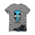 Air Jordan 11 Gamma Blue Matching T-Shirt, Sweatshirts & Hoodies Grey T-Shirt (Misunderstood)| illcurrency