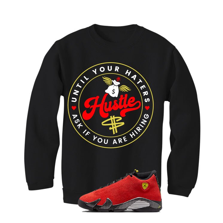 Air Jordan 14 Ferrari Black T-Shirt (Haters Catch Up)| illcurrency