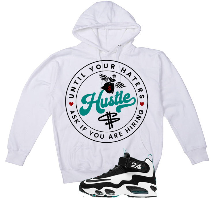 Nike Air Griffey Max 1 Freshwater Matching T-Shirt, Sweatshirts, & Hoodies White T-Shirt (Haters Catch Up)| illcurrency