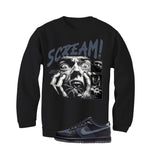 Nike Dunk Low Symbiote Black T-Shirt (Scream)| illcurrency