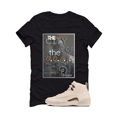 Air Jordan 12 Egg Nog Matching T-Shirt The City Of The Goat