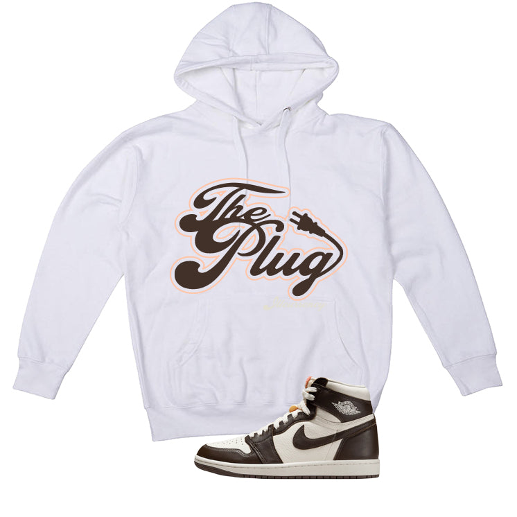 Air Jordan 1 High OG Baroque Brown White T-Shirt (The Plug)| illcurrency