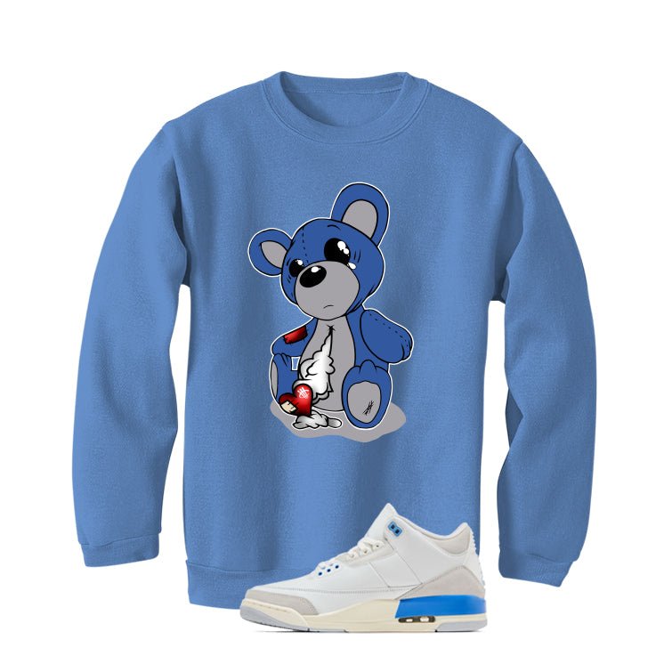 Air Jordan 3 Lucky Shorts Carolina Blue T-Shirt (Big Teddy)| illcurrency