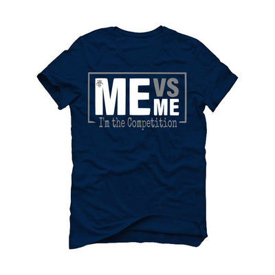 Air Jordan 5 “Georgetown” | illcurrency Navy Blue T-Shirt (Me vs Me)