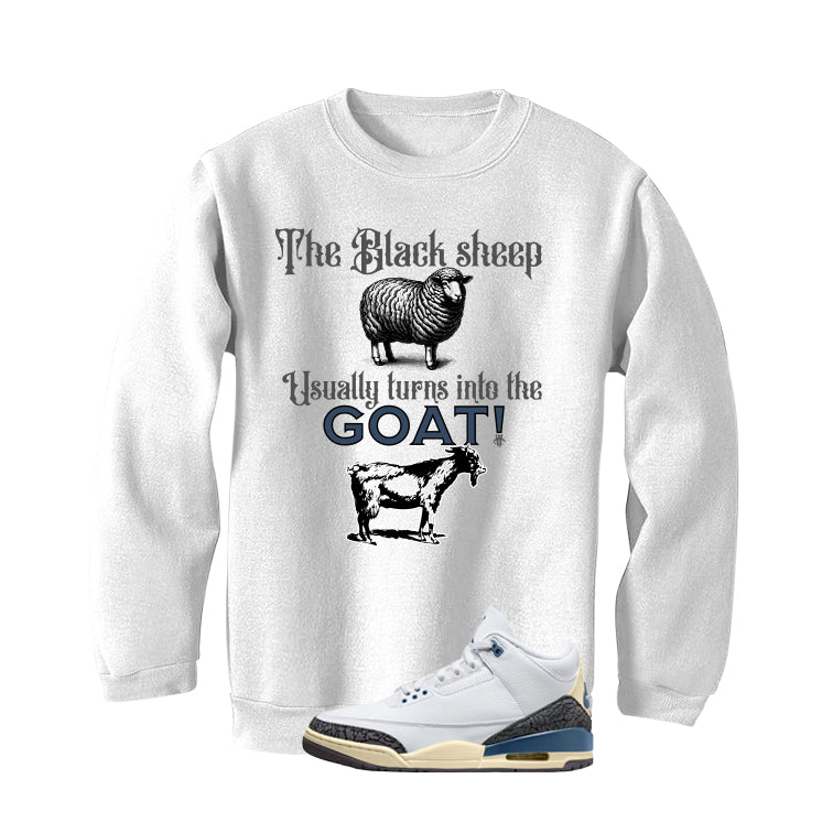 Air Jordan 3 OG SP Diffused Blue White T-Shirt (the black sheep usually turns into the GOAT!)| illcurrency