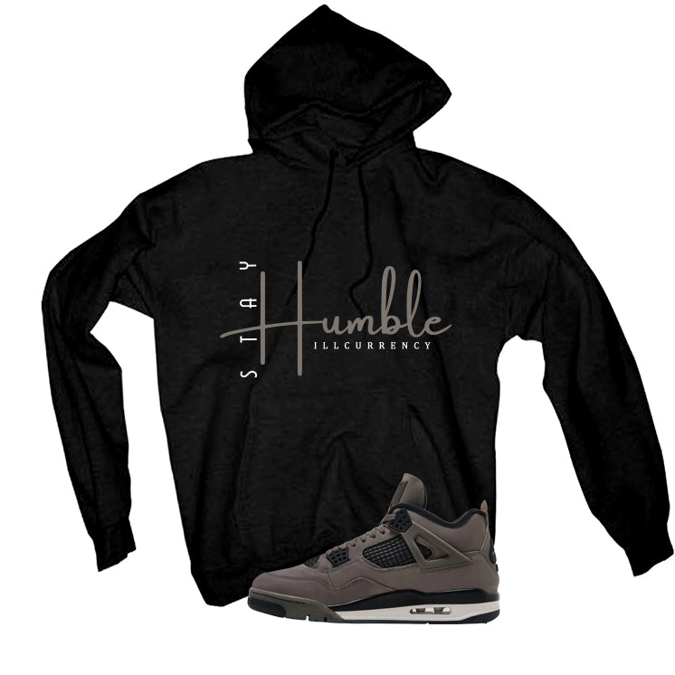 Air Jordan 4 Cave Stone Black T-Shirt (Stay Humble)| illcurrency