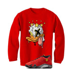 Air Jordan 14 Ferrari Red T-Shirt (ducked)| illcurrency