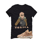 Air Jordan 4 WMNS Cozy Girl Matching T-Shirt, Sweatshirts & Hoodies Black T-Shirt (Toxica)| illcurrency