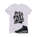 Air Jordan 8 Chrome Matching T-Shirt White T-Shirt (God Over Everything)| illcurrency