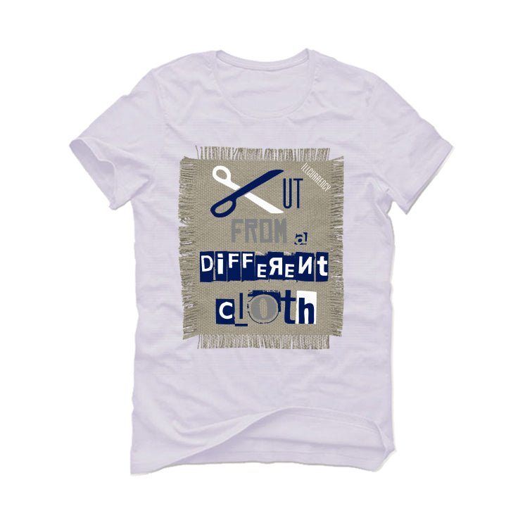 AIR JORDAN 3 “WHITE NAVY”| ILLCURRENCY White T-Shirt (Cut from a different cloth)