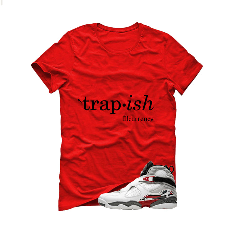 Air Jordan 8 Bugs Bunny Matching T-Shirt, Sweatshirts & Hoodies Red T-Shirt (Trapish)| illcurrency