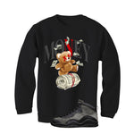 Air Jordan 10 Shadow Matching T-Shirt, Sweatshirts & Hoodies Black T-Shirt (Money Bear)| illcurrency
