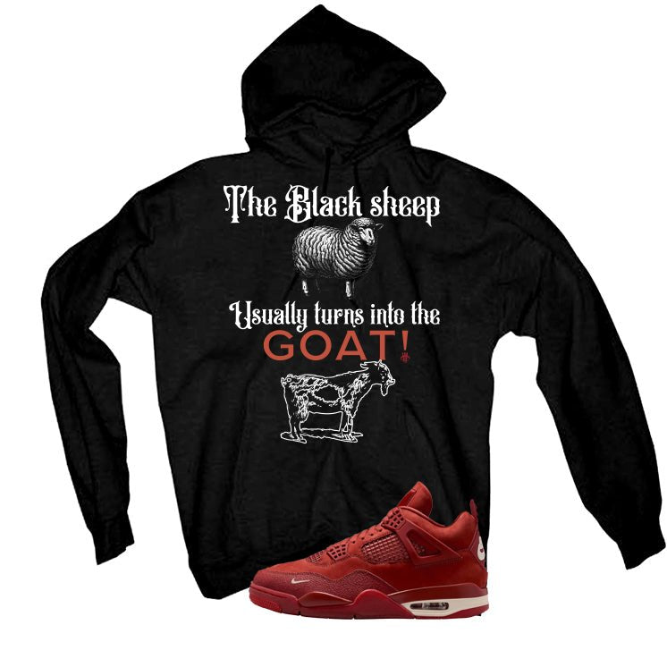 Nigel Sylvester x Air Jordan 4 Brick by Brick Black T-Shirt (the black sheep usually turns into the GOAT!)| illcurrency