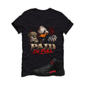 Air Jordan 12 Bloodline Matching T-Shirt, Sweatshirts, & Hoodies Black T-Shirt (Paid in Full)| illcurrency