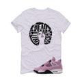 Air Jordan 4 WMNS Orchid White T-Shirt (Head High)| illcurrency