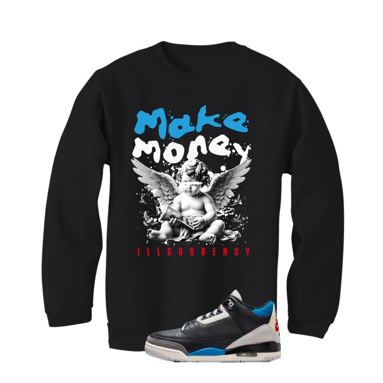 Air Jordan 3 OG Rare Air Black T-Shirt (Make Money)| illcurrency