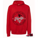 Air Jordan 4 Toro Bravo Matching T-Shirt, Sweatshirts, & Hoodies Red T-Shirt (Haters Catch Up)| illcurrency
