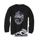 Air Jordan 6 Oreo Matching T-Shirt Black T-Shirt (Jack in a Box)| illcurrency